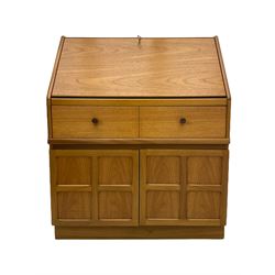 Parker Knoll teak bureau