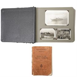 WWII photo album of Malta containing original photographs with annotations, including Batt...
