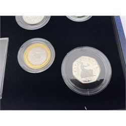 The Royal Mint United Kingdom Queen Elizabeth II 2006 silver coin set 'The Queen's 80th Birthday Collection' including maundy coinage, cased with certificate 