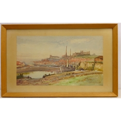  Whitby from Divinity Flat, watercolour signed by John Wynn Williams (British fl.1900-1920) 23.5cm x 21cm  