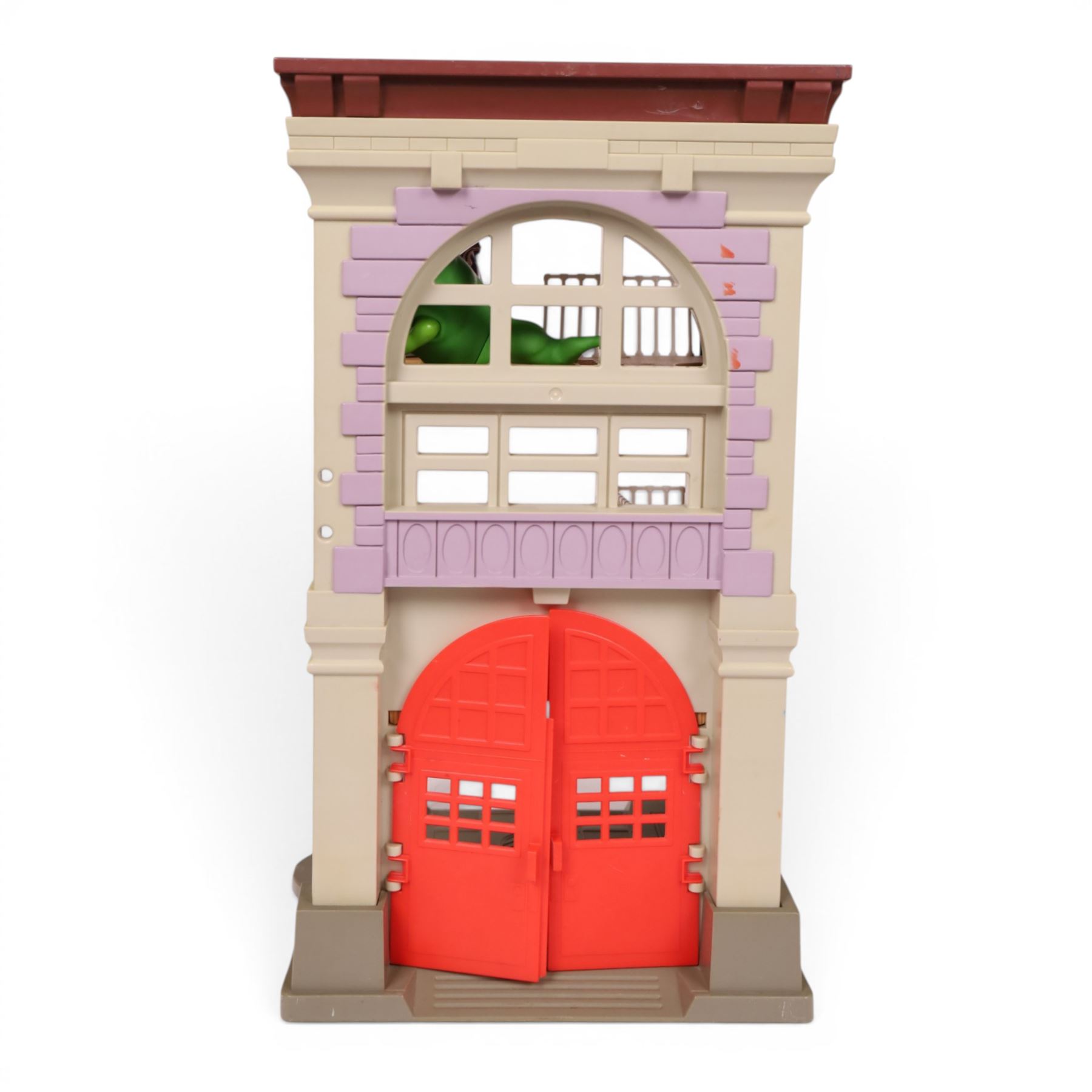 1980s Kenner The Real Ghostbusters toys, including Firehouse Headquarters playset and figures, Stay Puft Marshmallow Man and Slimer, Brain Blaster Ghost and Ghostzapper