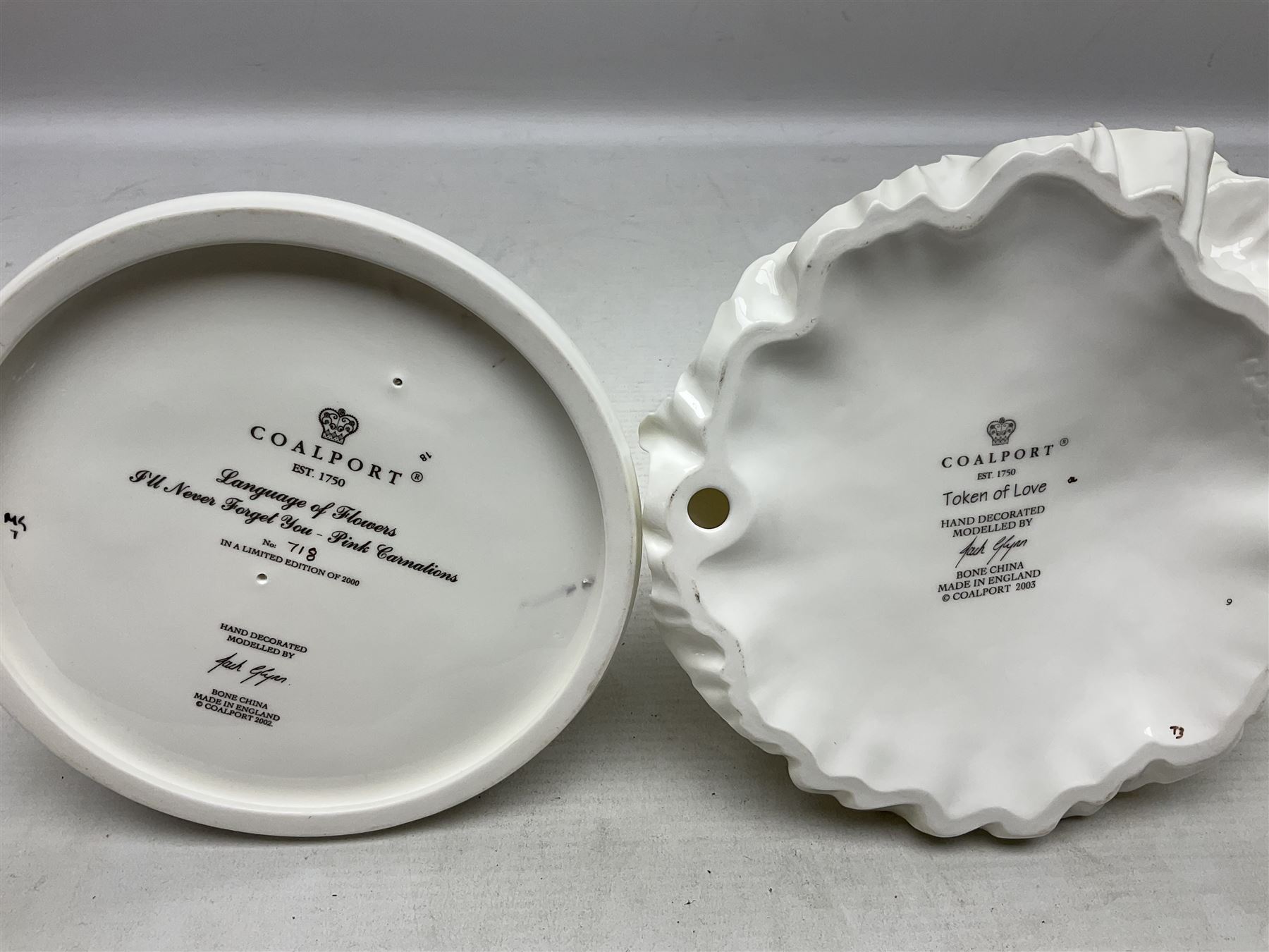 Ten Coalport figures, to include Language of Flowers, Marilyn, Token of Love,  I'll never forget you etc