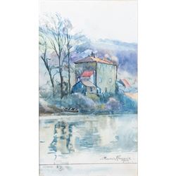 John Francis Rennie (British Early 20th Century): Whitby Scenes, set three watercolours signed, two dated 1901, max 30cm x 22cm (3) (unframed)