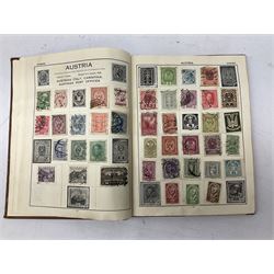 Stamps including Argentina, Austria, Belgium, Canada, Egypt, Germany, Hungary, Queen Victoria and later Great British etc, housed in two albums