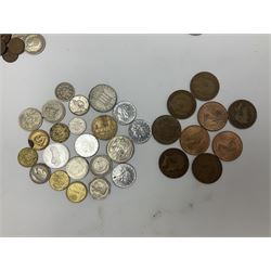 Queen Victoria 1898 half crown, King George V 1920 and 1924 halfcrown coins, various other pre 1947 silver coins, pre-decimal coinage etc