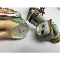 Twenty five Hummel figures by Goebel, to include Tuning up, Blessed Event, Book Worm, The Little Architect etc 