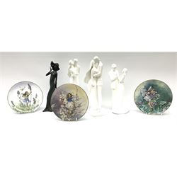 Four Royal Doulton Images figures compri
