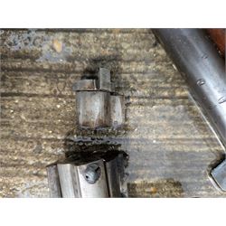 19th century Belgian Gras 12-bore (from 11-bore) bolt-action single barrel shotgun with 80cm barrel No.G85345 L127cm overall. Deactivated to early specification so requires re-deactivation to modern standards RFD ONLY - Disposed 25.06.25 - Notified 24.07.25