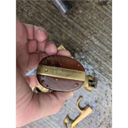 REGISTERED FIREARMS DEALER ONLY Modern Remington .44 calibre percussion brass framed army revolver, possibly by Uberti, with 16cm octagonal barrel, No.225; partially deactivated to old specification with no certificate L36cm overall - Disposed 25.06.25 - Notified 24.07.25