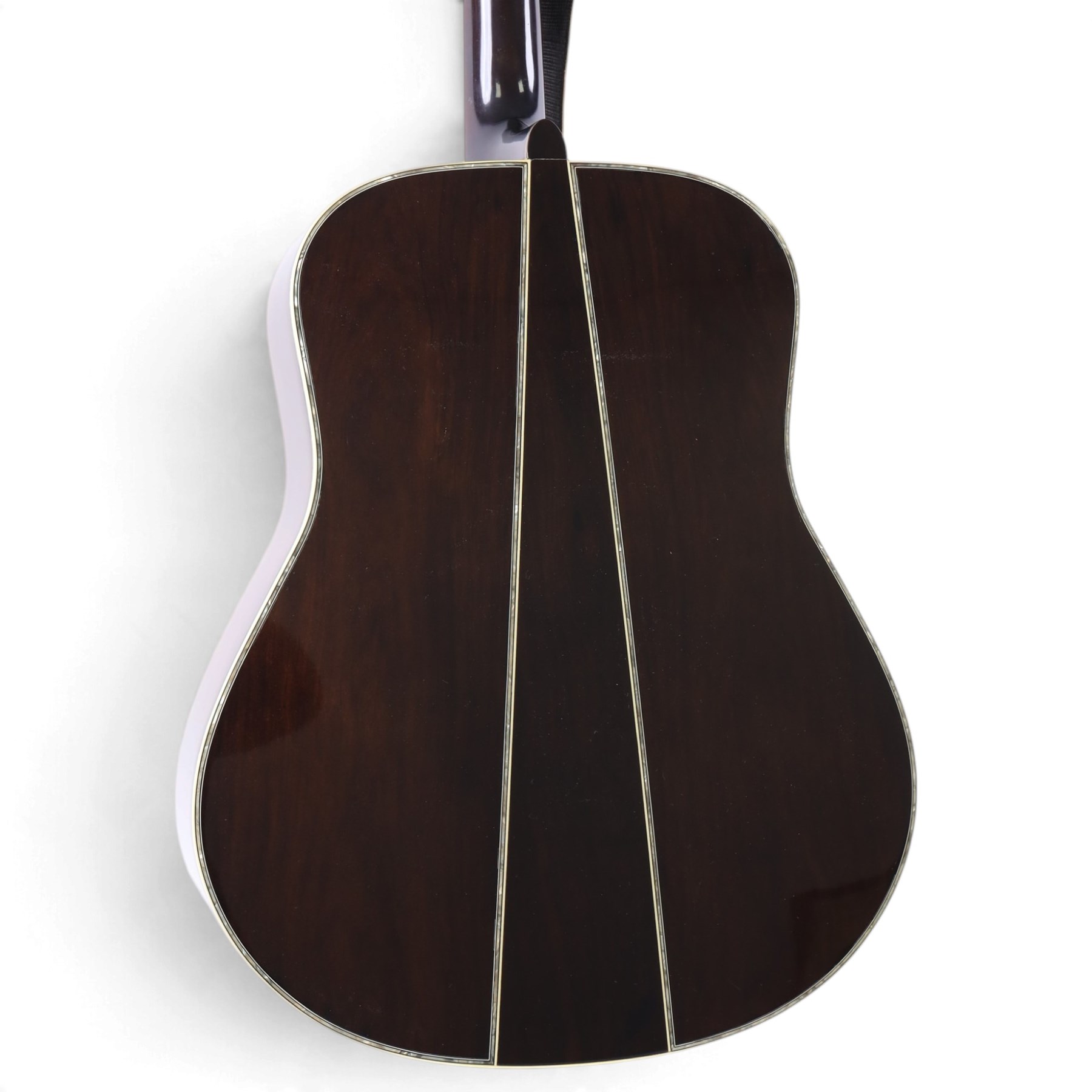 Yamaha FG-1200J acoustic guitar, made in Taiwan circa 1976, serial no. 60714221, with mother of pearl inlay to body, finger board and back, contained within a fitted hardcase, L103cm
