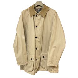 Men's Lightweight Beaufort Barbour camel colour jacket | Textiles