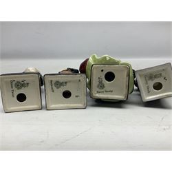 Sixteen Royal Doulton Charles Dickens figures, to include Oliver Twist, Fat Boy, Fagan, Stiggins etc, all with printed marks beneath