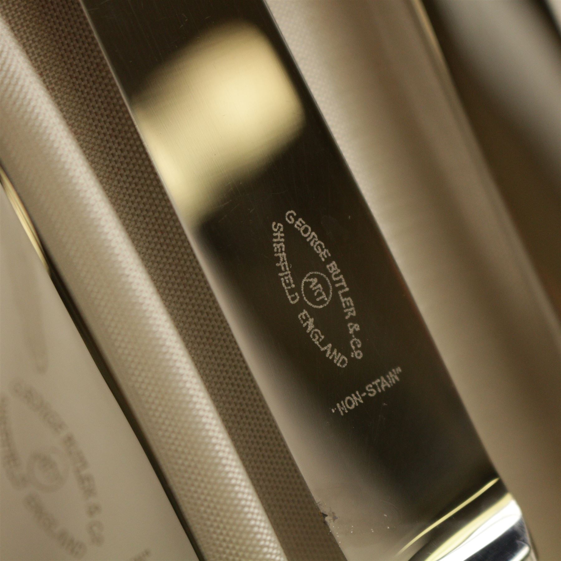 Canteen of cutlery for six in king pattern