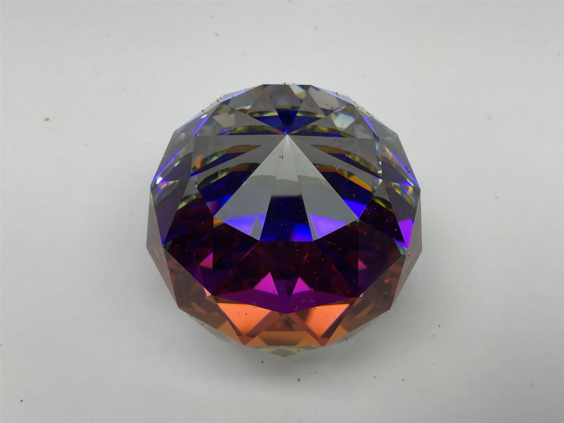 Three fountain pens, to include Conway Stewart 'Dinkie 550' and 'Conway 57' and a Parker 'Slimfold', all with 14ct gold nibs, together two roller ball pens, including a Parker example and a Swarovski Crystal paperweight