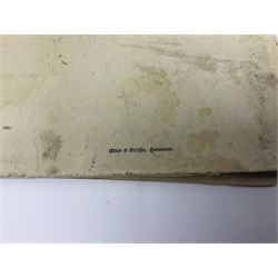 WW2 German Luftwaffe Service Record Folder and Book