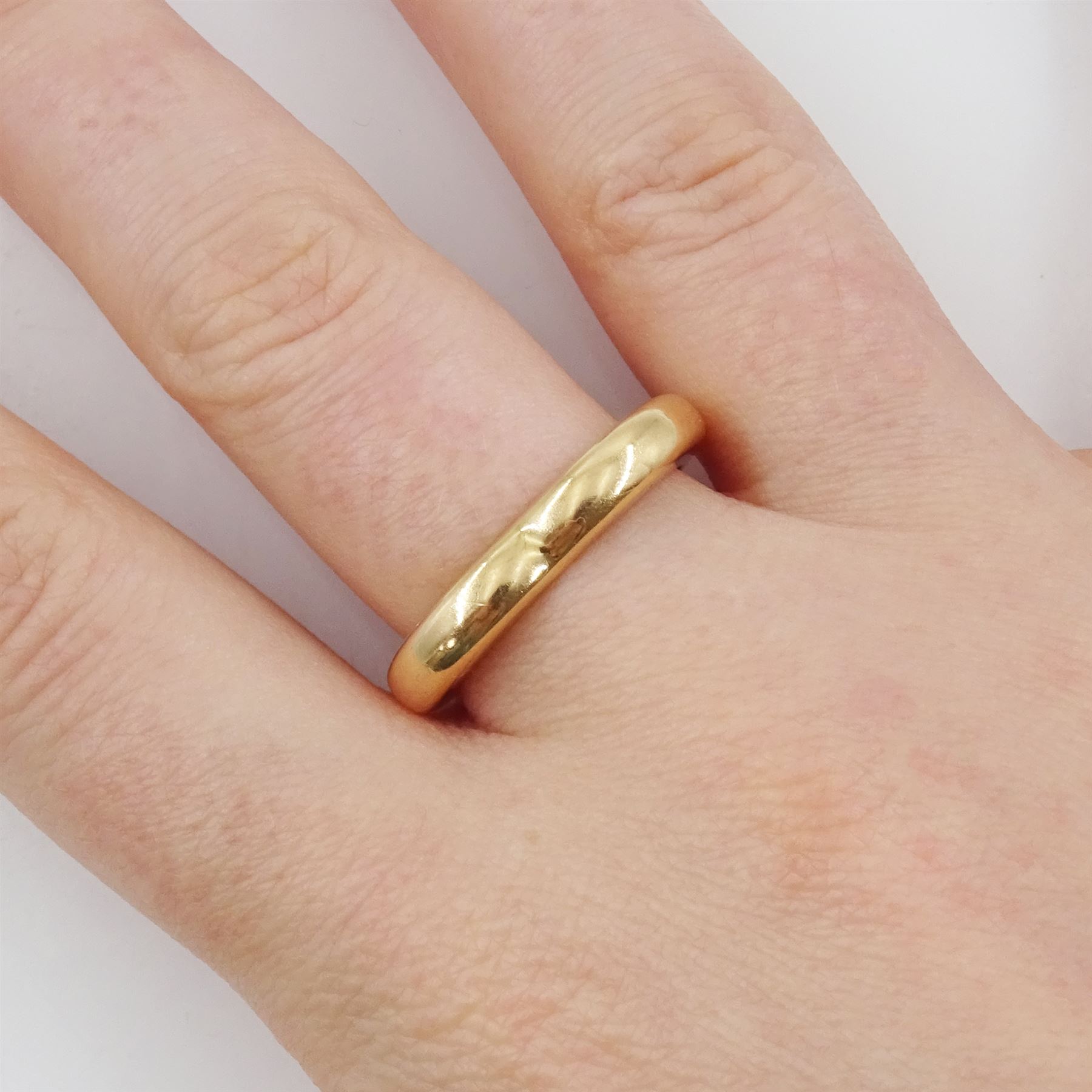 Links of London 18ct rose gold heart ring, Edinburgh 2011