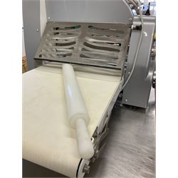 Mecnosud Italy SB500PM-70 table top pastry sheeter, 2016 model, purchased 2018, very little use - THIS LOT IS TO BE COLLECTED BY APPOINTMENT FROM DUGGLEBY STORAGE, GREAT HILL, EASTFIELD, SCARBOROUGH, YO11 3TX