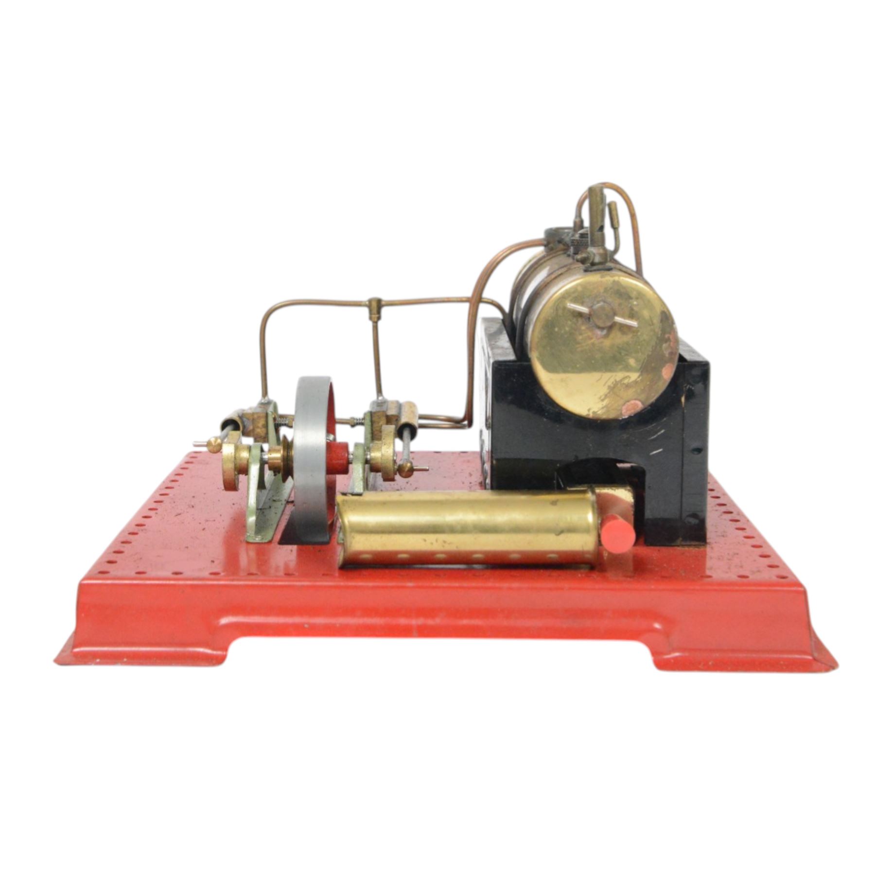 Mamod SE3 Steam Engine, together with Mamod Line Shaft and Model Power Hammer, all boxed
