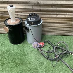Sip 50 litre dust collector with Sealey DAS50PS orbital sander and cyclone dust collector - THIS LOT IS TO BE COLLECTED BY APPOINTMENT FROM DUGGLEBY STORAGE, GREAT HILL, EASTFIELD, SCARBOROUGH, YO11 3TX