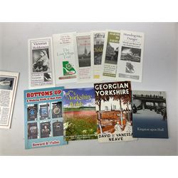 Over ninety booklets and pamphlets of Hull and East Yorkshire interest including railways, docks, shipping and fishing industry, crime, street scenes, art, history etc