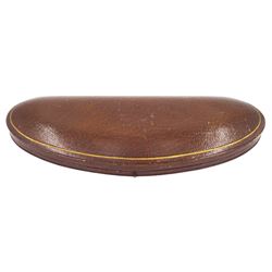 Early 20th century gold split pearl and turquoise necklace, stamped 15ct, in velvet and silk lined box by London & Ryder, New Bond Street