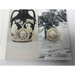 The Royal Mint United Kingdom 2019 brilliant uncirculated annual coin set, in card folder