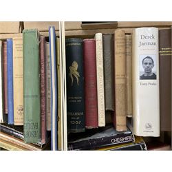 Collection of natural history books, including Lloyd's natural history books, four volumes, Insects of the British woodlands, Flowers of the field Johns & Elliott, Textbook of Theoretical Botany three volumes etc, seven boxes 