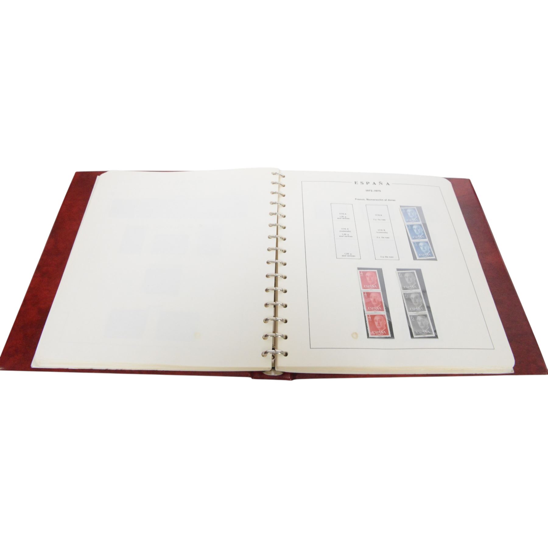 Spanish stamp collection 1950-1990, including mint and used, housed in six albums, and some further loose album sheets