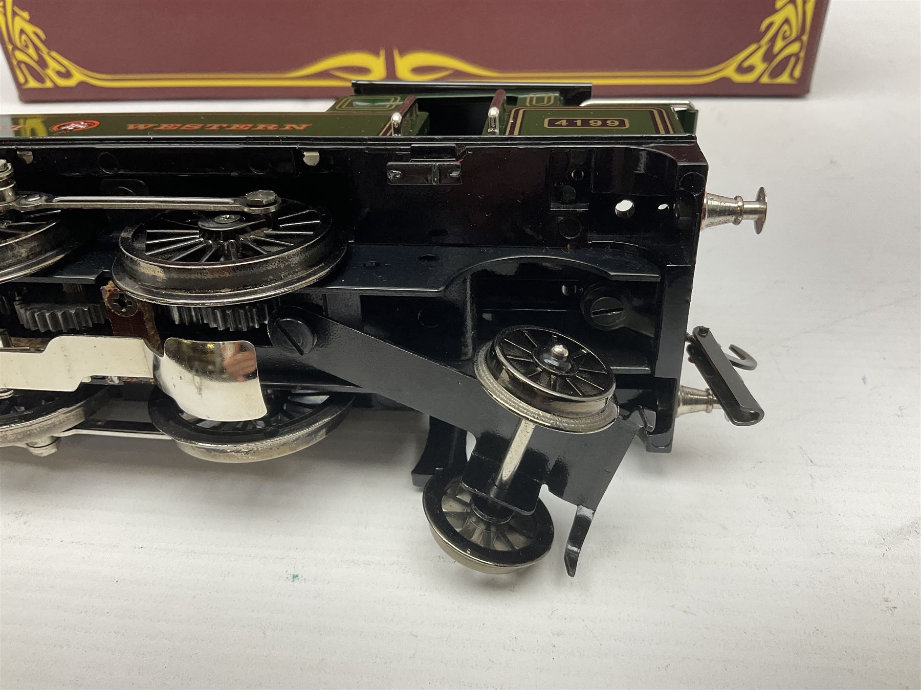 Darstaed '0' gauge - Great Western 2-6-2 tank locomotive No.4199; boxed with original packaging and instructions.