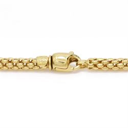 Fope 18ct gold necklace, with lobster clasp, London import mark 1997