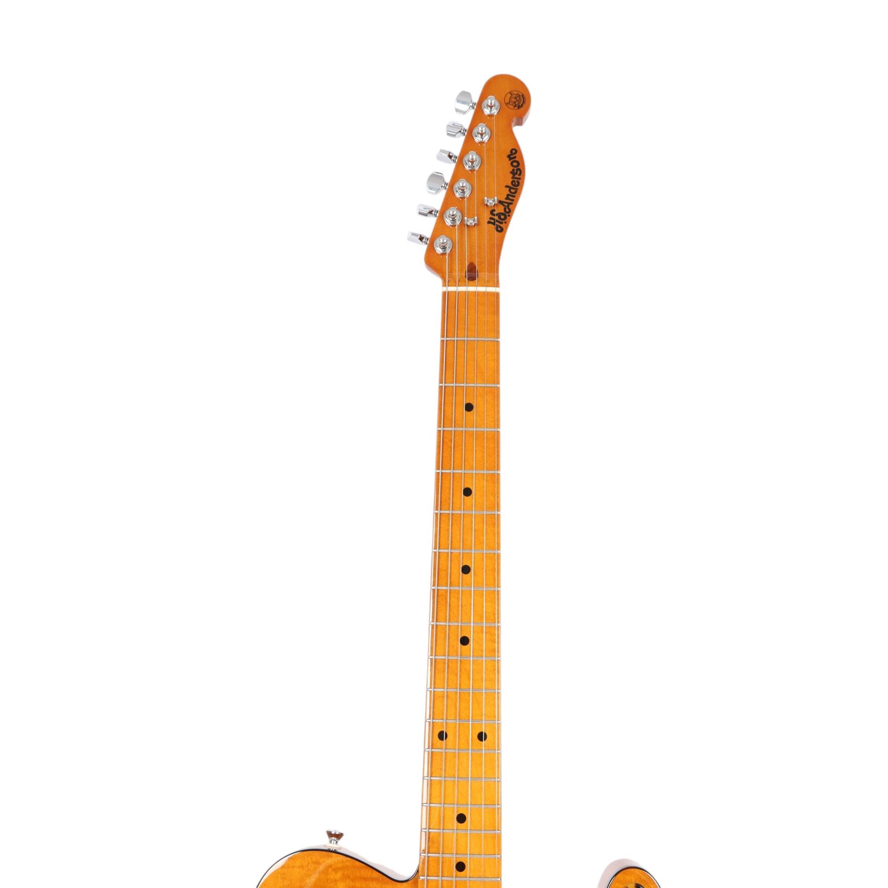 HS Anderson Madcat HS-1 electric guitar, in fitted case, serial no. 19099 guitar length L98cm