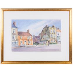 Alec Wright (British 1900-1981): Stokely Views and others, six watercolours variously signed and inscribed verso, approx 40cm x 30cm (6)