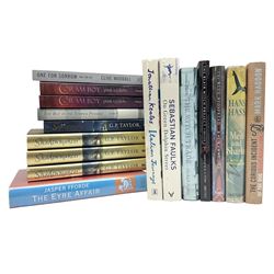 Collection of first edition books, to include John Boyne; The Boy in the Striped Pyjamas, limited edition 910/1000, singed by author, Jasper Fforde; The Eyre Affair, signed by author, Mark Haddon; The Curious Incident of the Dog in the Night-time , D.A.Stern; The Blair Witch Project: A Dossier, etc (16)