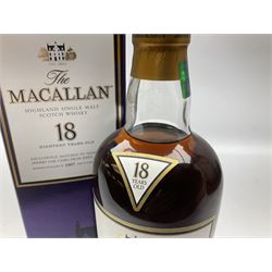 MacAllan 18 year old single malt Scotch whisky, 700ml, 43% vol, boxed