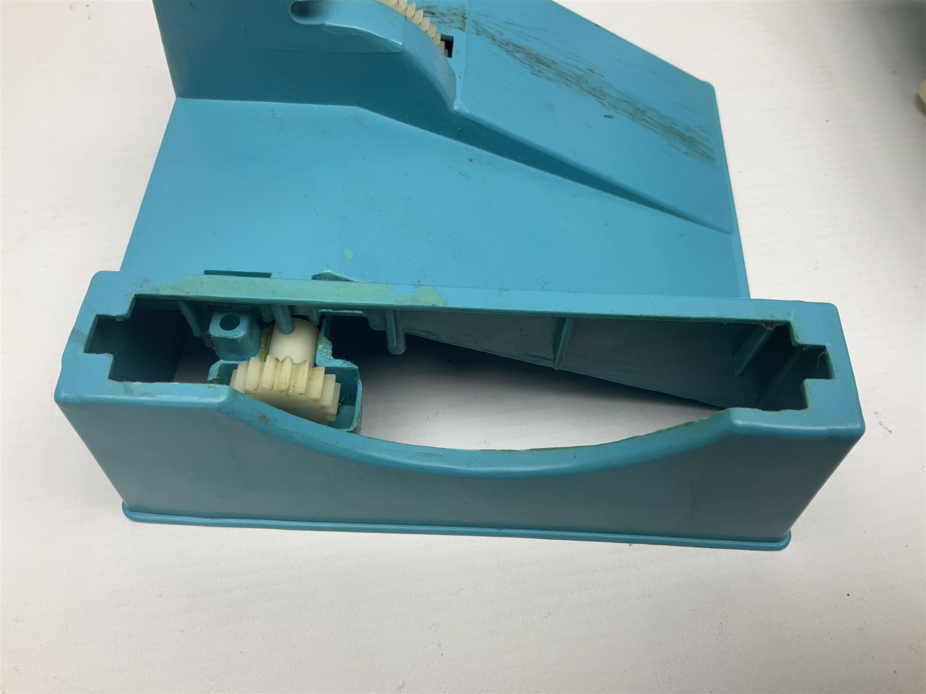 Ideal Derry Daring and Her Trick Cycle, with clothed figure on trick cycle and winder; in original illustrated box dated 1975