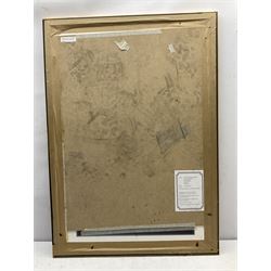 John Squire ARIBA (British Contemporary): North American Frontier - 'OK SALOON', mixed media on board, studio label verso with artist's address Heckmondwike, West Yorks verso 60cm x 42cm