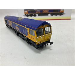Hornby ‘00’ gauge - DCC ready GBRf Co-Co Class 66 ‘InterhubGB’ no.66731; in original box 