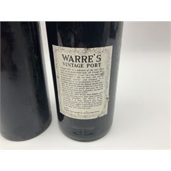 Warre's 1985, vintage port, 75cl unknown proof, and Cockburn 1960, vintage port (2)