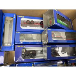 Fifty-seven Base Toys 1:76 scale die-cast models, all boxed (57)