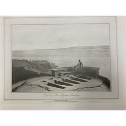 William Daniell RA (British 1769-1837): Scarborough, Whitby, Flamborough, Whitehaven, Tynemouth, Holy Island, Lancaster, et al., set of nineteen aquatints 23cm x 30 cm (19) (unframed)