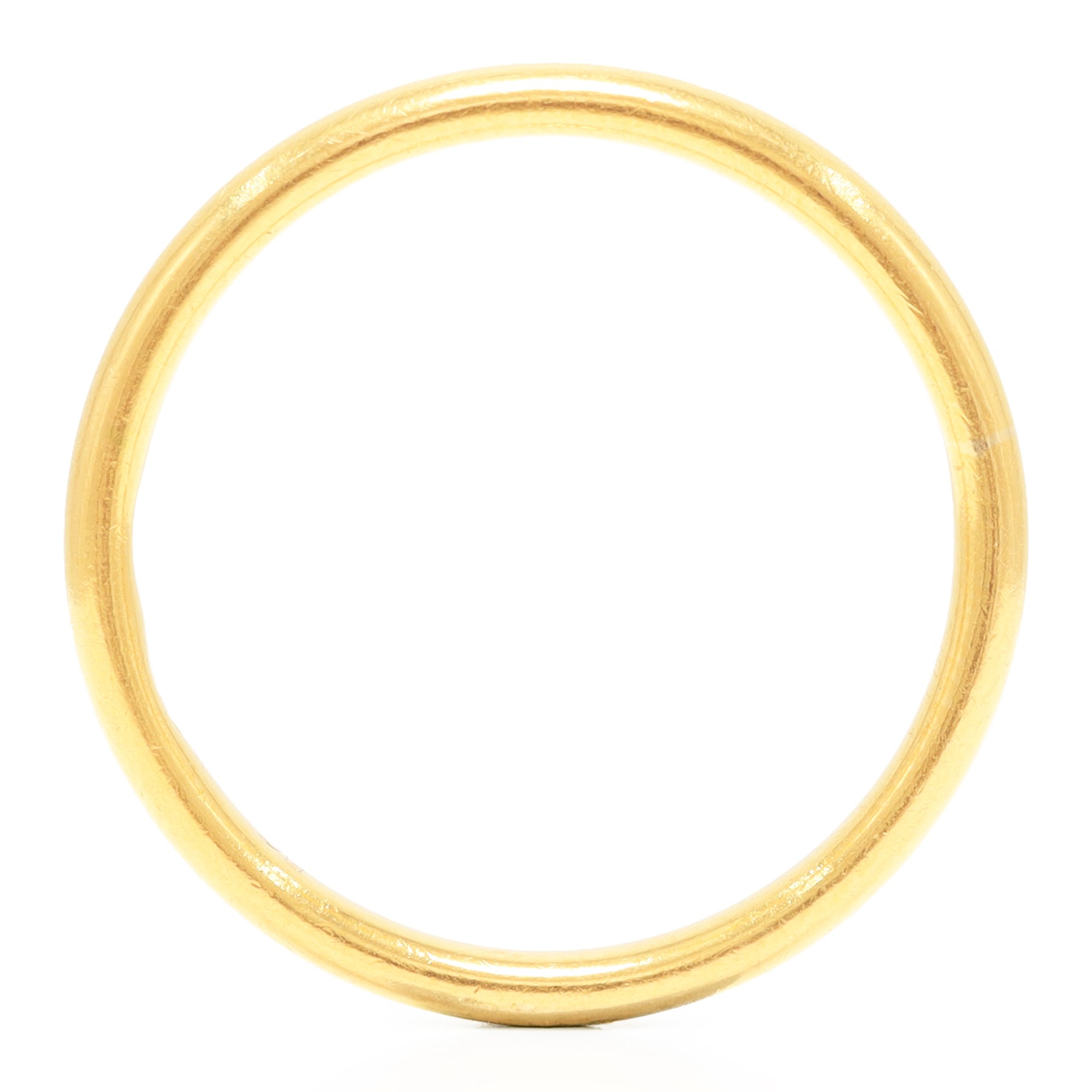 22ct gold old wedding band