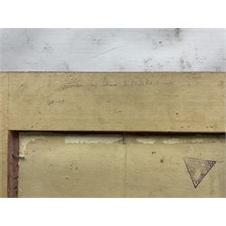 After Christian Adam‏ Landenberger (German 1862-1927): A Lady Lounging on her Chair, oil on board unsigned, indistinctly inscribed verso 34cm x 27cm 