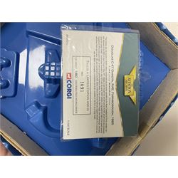 Corgi - Aviation Archive, five ‘Military Air Power’ 1:144 scale models comprising first issue 47509 Lockheed C-121A Constellation Mats; limited edition 48604 Bristol Britannia 253/CMK1 XM-496 Royal Air Force Transport Command limited edition no.1863/2700; two limited edition Thunder in the Skies models AA30005 Douglas C-47 Dakota no.1093/1900, and AA30507 Vickers V.838 Viscount no.1366/1500; limited edition AA30006 Modern Era Douglas C-47A Dakota - USAF 20th Tactical Fighter Wing no.639/1400; all boxed 