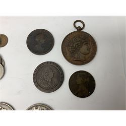 Queen Victoria 1889 crown coin, King George V 1935 crown, Queen Elizabeth II 1977 silver proof crown, small number of Great British pre 1947 silver coins, other pre-decimal coinage, World stamps including Argentina, Australia, Belgium, Canada, France, Germany etc 