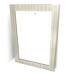  Sunburst wall mirror (D75cm) and a rectangular mirror (2)  