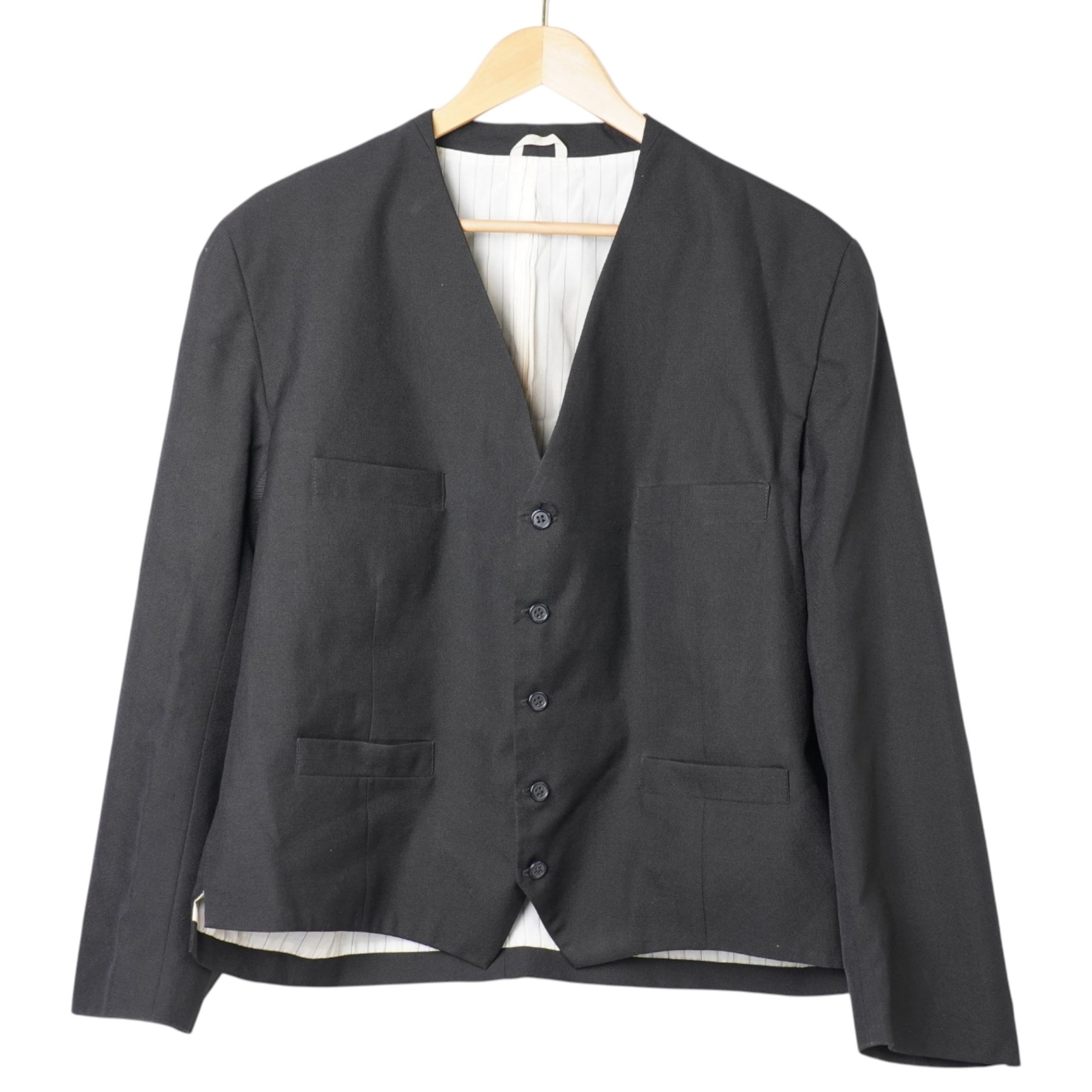 1978 William Northam & Co- Barrister's peruke in box together with gown, sleeved waistcoat and original bags