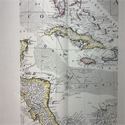 Jefferys (Thomas) The American Atlas, limited edition of 150 copies, facsimile of the first edition of 1776, goat skin bound with marbled paper, in slip cover, H56cm