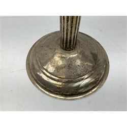 20th century chrome champagne bucket stand, H63.5cm