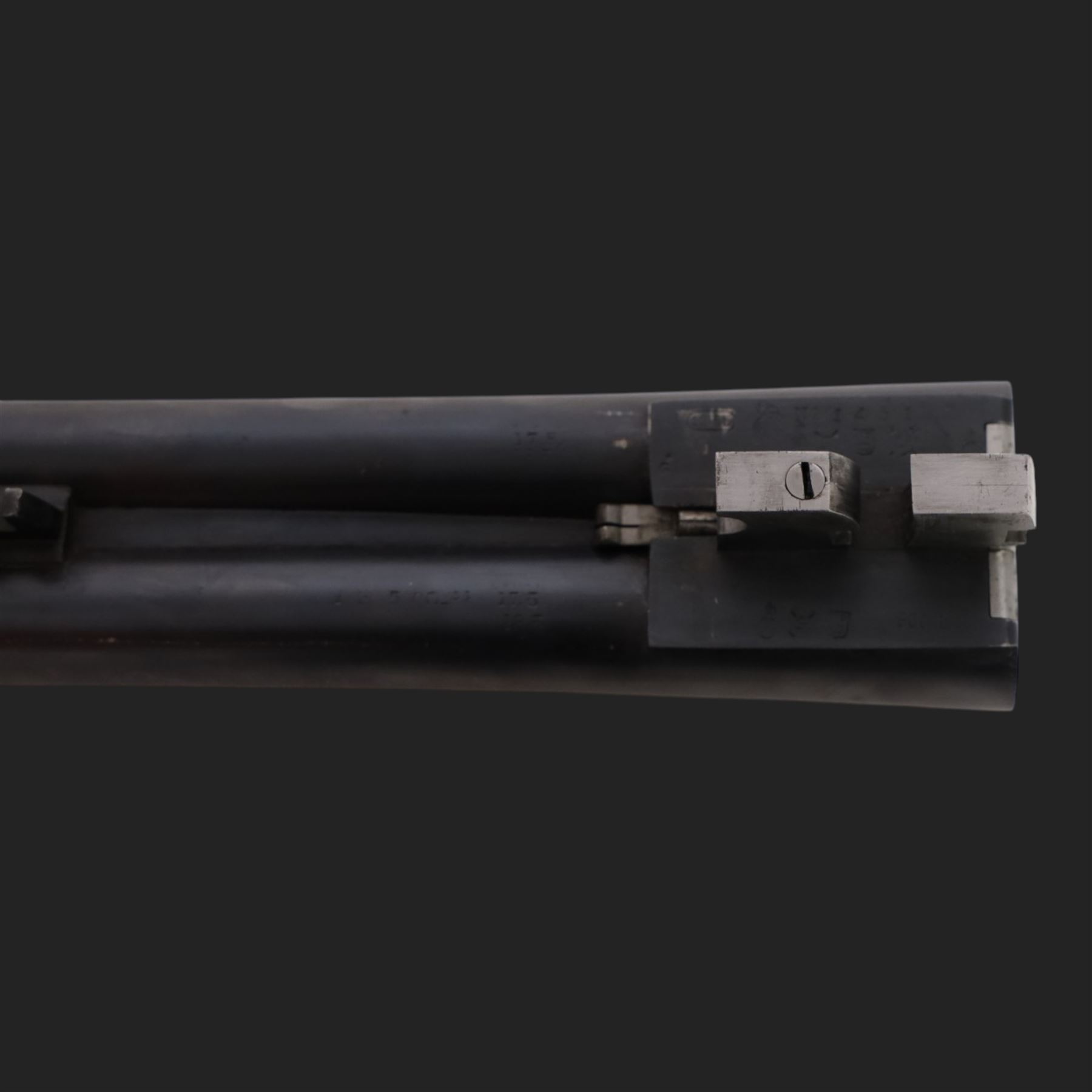 AYA 12 bore double trigger sidelock ejector, side by side double barrel shotgun with 71cm (28