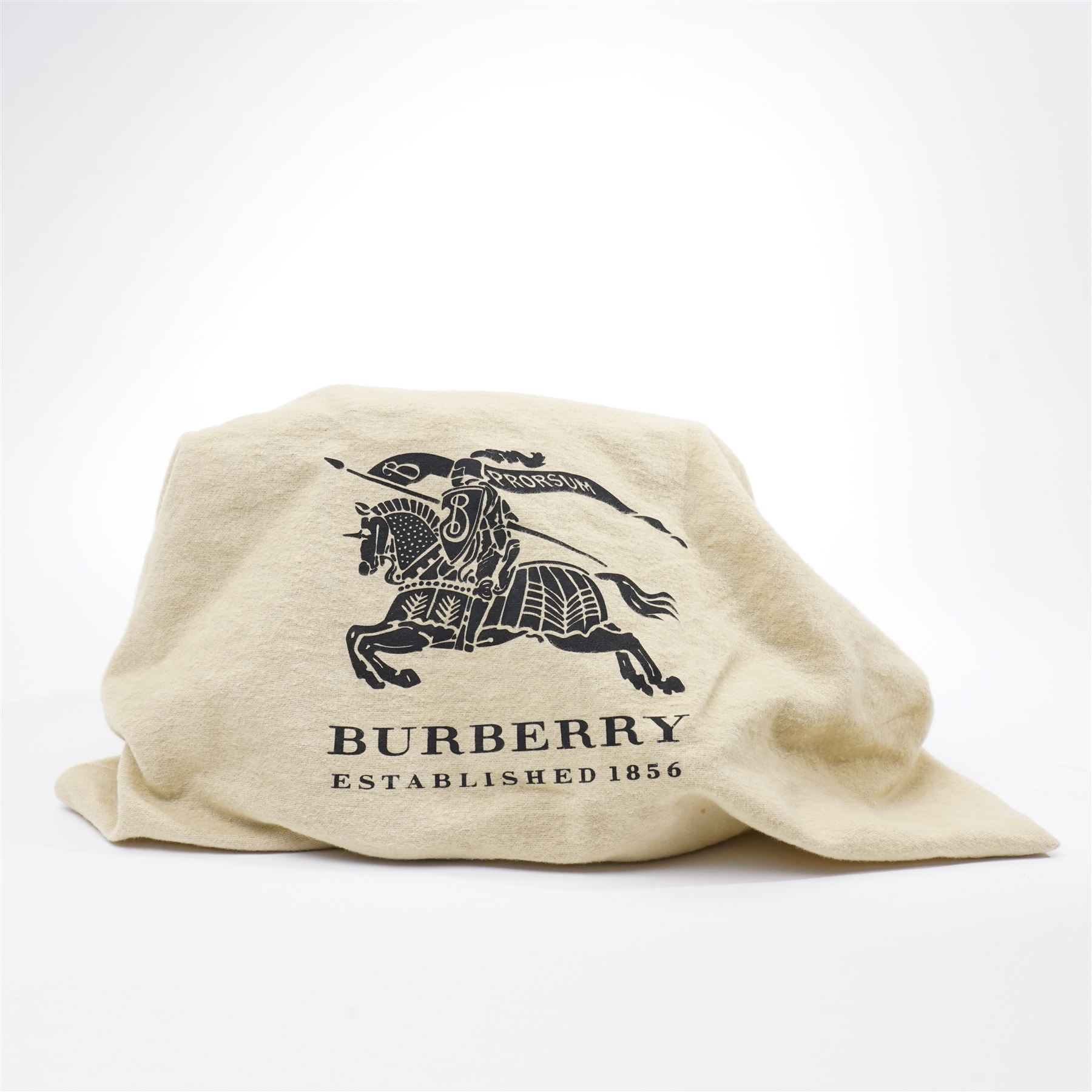 Burberry - ‘Milverton’ Small House Check Bag, introduced circa 2015 under Christopher Bailey, in signature Haymarket check canvas with oxblood grained leather trim and belted front detail, with rolled top handles and detachable shoulder or crossbody strap, with gold-tone hardware, unused with original dust bag